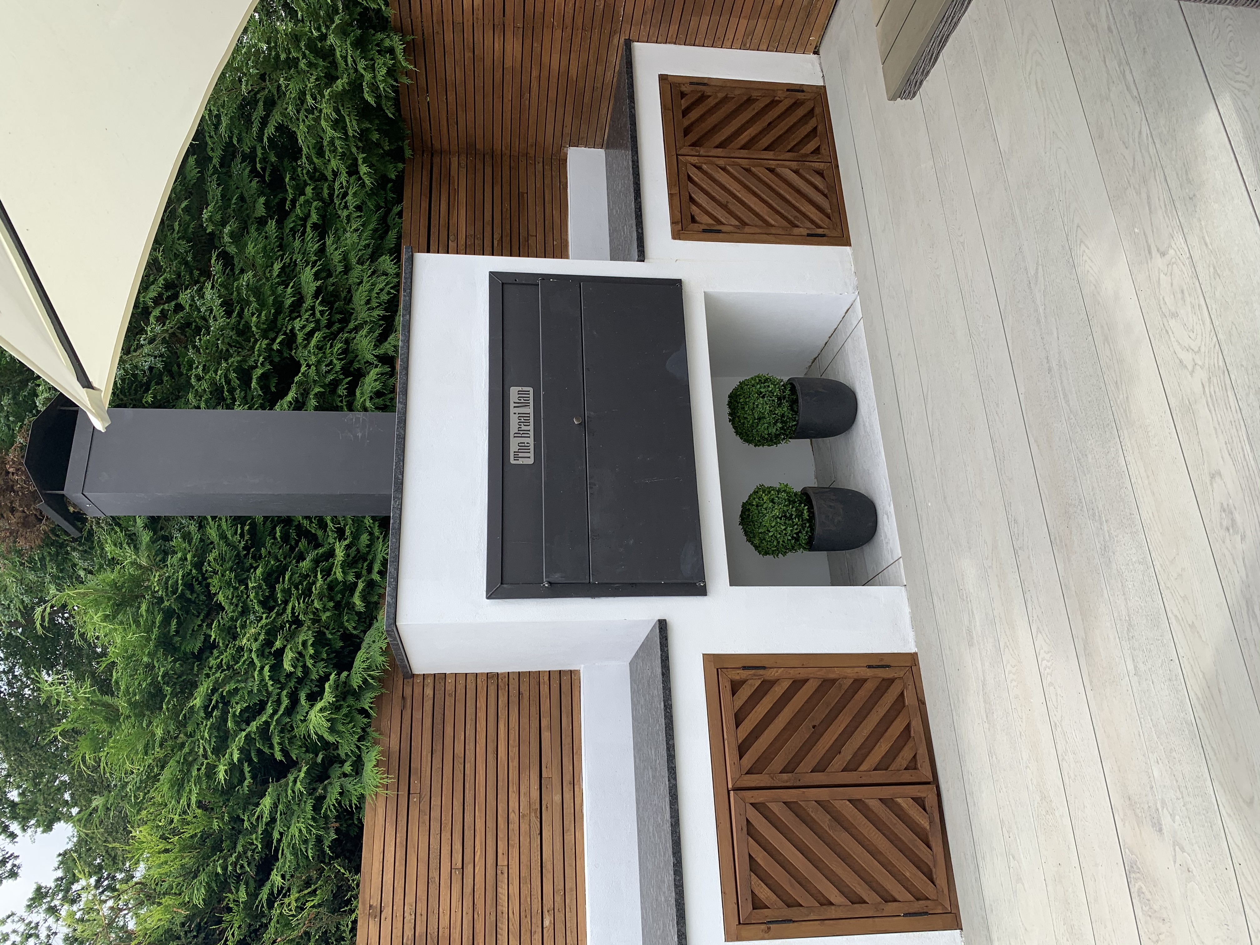 Mild Steel Built In Braai